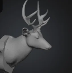 Mô hình đầu hươu treo tường nghệ thuật - File in 3D chất lượng - Image 4