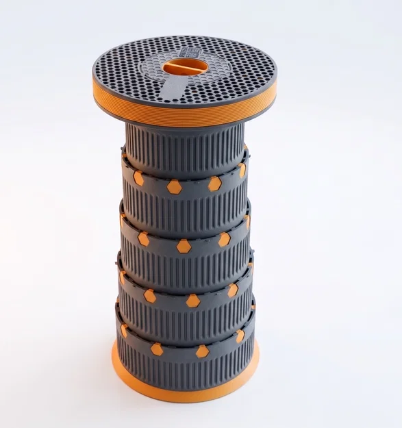 Ghế Telescopic PrusaSpool từ spool Prusament (Tải trọng: 95 kg+) - Image 1