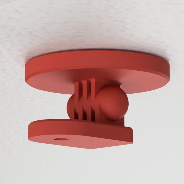 Ngàm gắn camera lên trần - 2 trục (Ceiling Camera Mount - 2 Axis) - Image 1