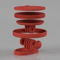 Ngàm gắn camera lên trần - 2 trục (Ceiling Camera Mount - 2 Axis) - Thumbnail 2