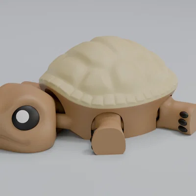 Rùa Sa Mạc – Figure Flexi Khớp Nối (Articulated) | Desert Tortoise