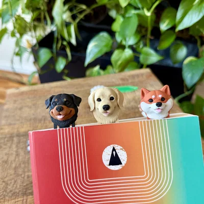 Bộ Sưu Tập Bookmark Đầu Chó – Phiên Bản Thè Lưỡi