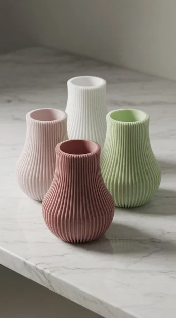 Bình hoa tối giản (Minimalist vase) - Image 1