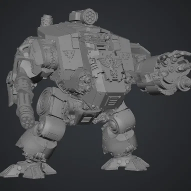 Mô hình 3D Redemptor Dreadnought cho Warhammer 40k