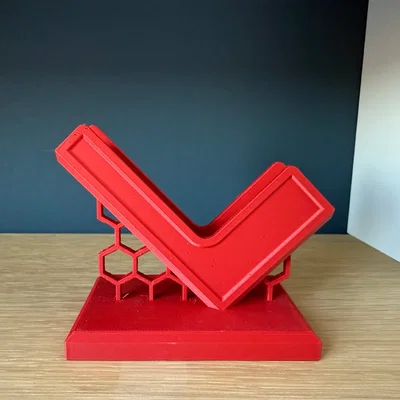 Giá đỡ danh thiếp họa tiết tổ ong - Business Card Holder Hex