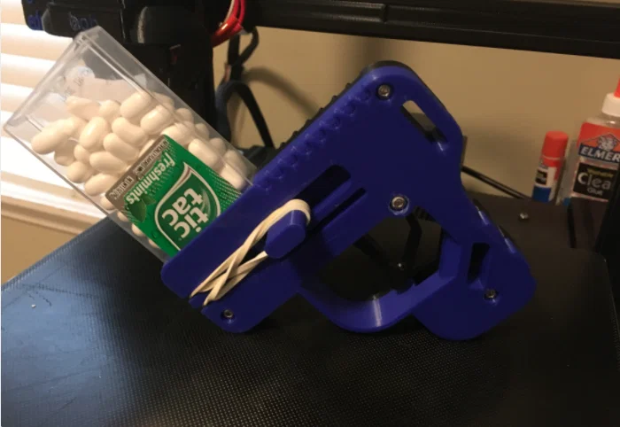 Tic Tac Gun V2 Rubber Band Edition (không chữ) - Image 1