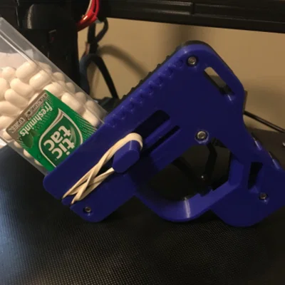 Tic Tac Gun V2 Rubber Band Edition (không chữ)
