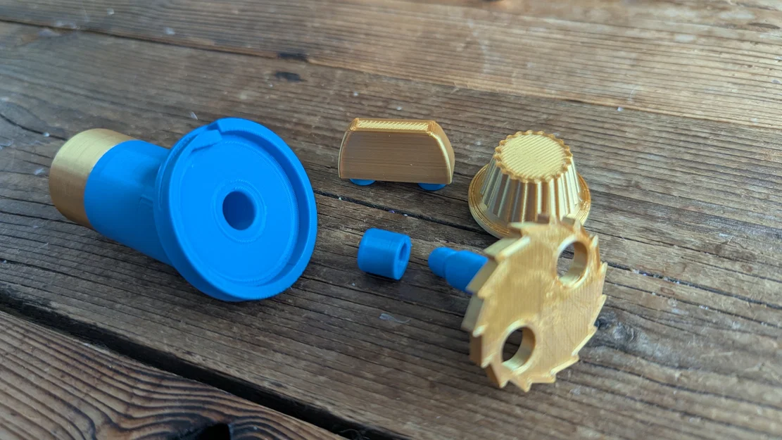 Fidget rattle – đồ chơi fidget ratchet một chiều, click đã tai - Image 3