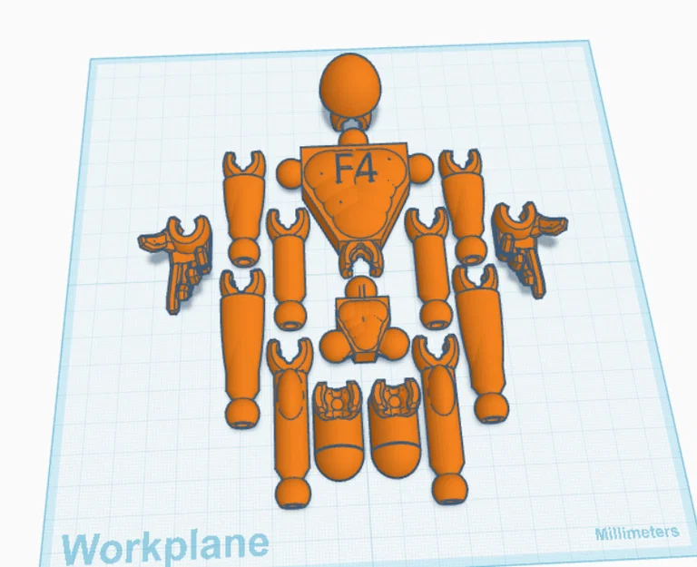 Figure 4 – Mô hình action figure khớp nối mượt - Image 1