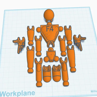 Figure 4 – Mô hình action figure khớp nối mượt