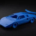 Lamborghini Countach Print-In-Place (in liền khối, bánh xe chạy) - Thumbnail 1