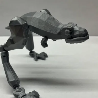 Mô hình Newbiesaurus (UG VR) - Đồ chơi khủng long linh hoạt in 3D
