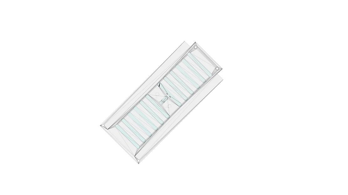 Grille thông gió cho Official Prusa MINI Enclosure (REMIX) kèm nam châm - Image 4