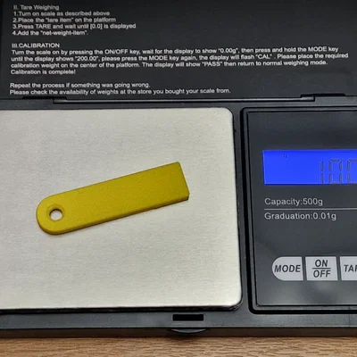 Còi huýt – móc khóa 2 nốt siêu to 1g