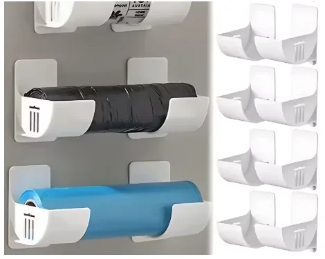 Giá treo túi rác dán keo gắn tường – Không khoan, gọn chỗ &… 1