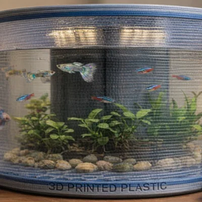Bể cá từ spool (spool fish tank)