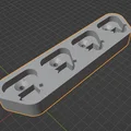 Giá đỡ 4 pin Milwaukee M12 (4 x Milwaukee M12 Battery Holder) - Thumbnail 1