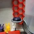 HSW Sci-fi Display Platform – Bệ trưng tối giản kiểu sci‑fi cho Honeycomb Storage Wall - Thumbnail 5