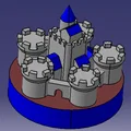 Bộ quân cờ Catan phong cách trung cổ in 3D tuyệt đẹp - Thumbnail 1