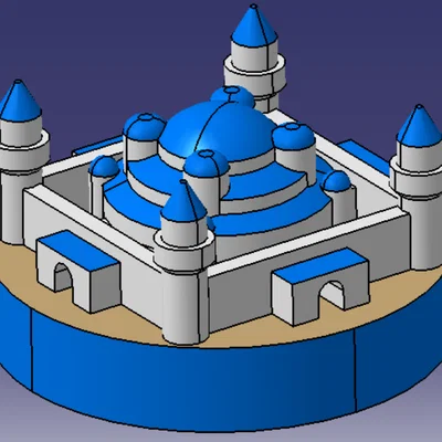 Bộ Quân Cờ Catan Chủ Đề Seljuk Độc Đáo - In 3D Đẹp Mắt