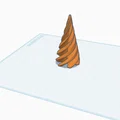 Mô hình hình nón xoắn (Spiral Cone Fidget) giải tỏa căng thẳng - Thumbnail 2
