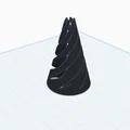 Mô hình hình nón xoắn (Spiral Cone Fidget) giải tỏa căng thẳng - Thumbnail 3