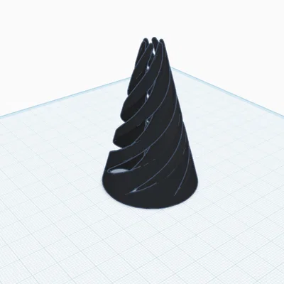 Mô hình hình nón xoắn (Spiral Cone Fidget) giải tỏa căng thẳng