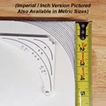 Template lấy dấu bán kính góc bo tròn – Inch/Imperial & Metric - Thumbnail 2