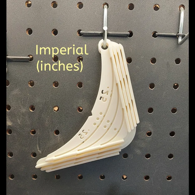 Template lấy dấu bán kính góc bo tròn – Inch/Imperial & Metric - Image 4