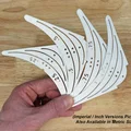 Template lấy dấu bán kính góc bo tròn – Inch/Imperial & Metric - Thumbnail 6