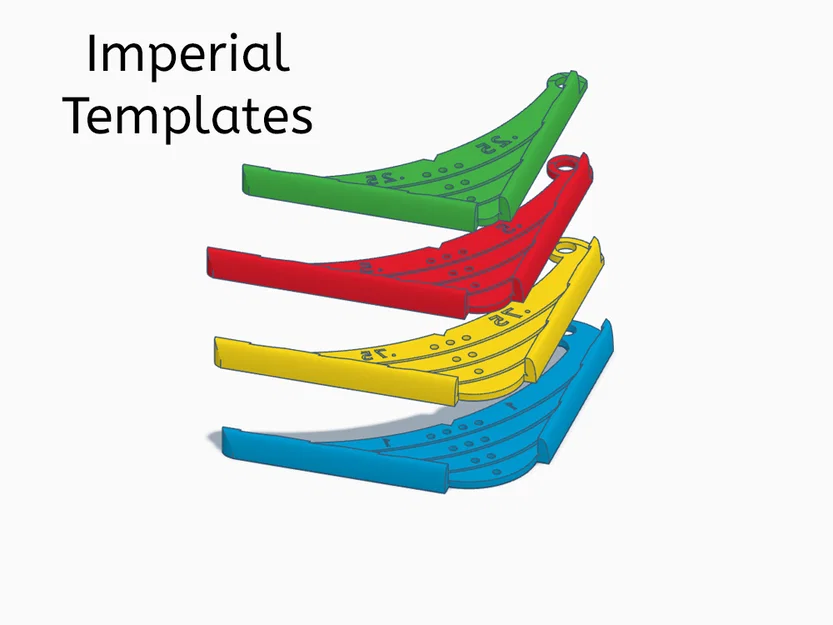 Template lấy dấu bán kính góc bo tròn – Inch/Imperial & Metric - Image 12