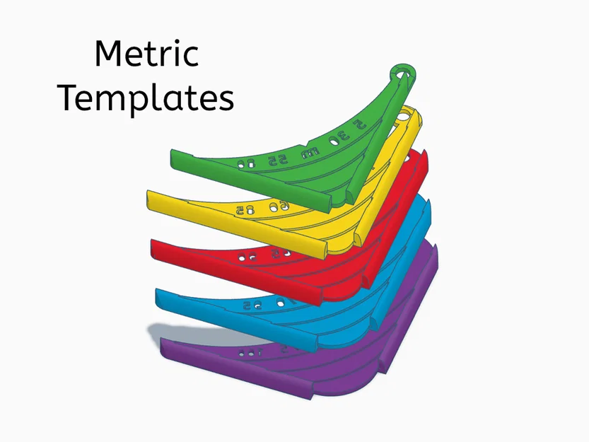 Template lấy dấu bán kính góc bo tròn – Inch/Imperial & Metric - Image 14