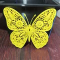 Tranh Treo Tường Bướm Vàng Hoa Văn Mandala Tinh Xảo 3D - Thumbnail 2