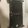 Holder quạt (Fan holder) cho 2 quạt gắn trên tủ rack - Thumbnail 1