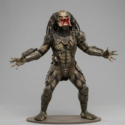 Mô hình 3D Predator 1987: Tái hiện huyền thoại quái thú săn mồi