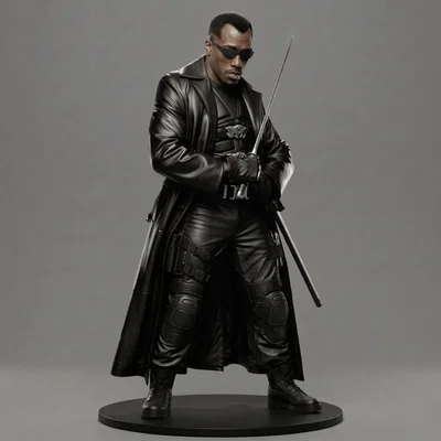 Mô hình in 3D nhân vật Blade (Wesley Snipes) 1998 siêu thực