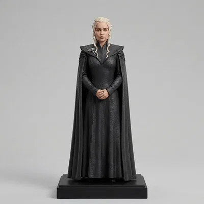 Mô hình 3D Daenerys Targaryen - Mẹ Rồng Game of Thrones chi tiết