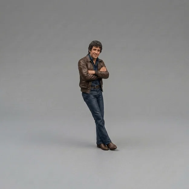 Mô hình 3D Starsky & Hutch 1975: Nhân vật và xe hơi huyền thoại - Image 3