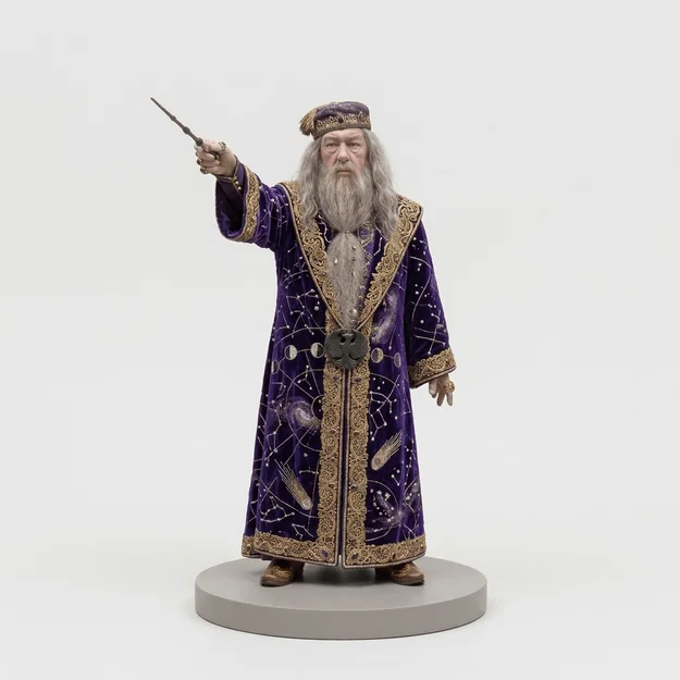 Mô hình in 3D nhân vật Dumbledore (Harry Potter) cực chi tiết - Image 1
