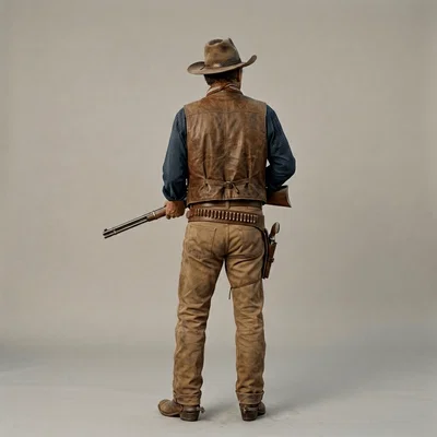 Mô hình 3D John Wayne - "The Duke" kinh điển cho người sưu tầm