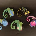 Chameleon Full Spectrum (Tắc kè thử phối màu Full Spectrum) - Thumbnail 2