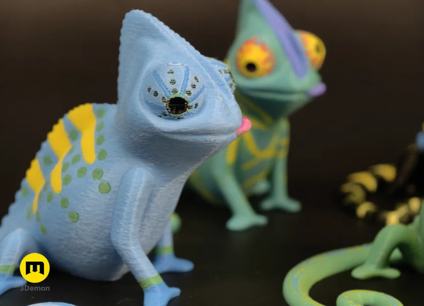 Chameleon Full Spectrum (Tắc kè thử phối màu Full Spectrum) - Image 8