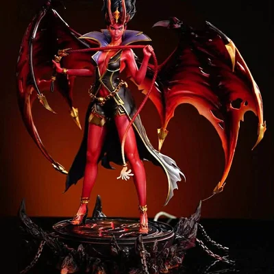 Mô hình 3D Dark Queen: Nữ hoàng bóng đêm đầy ma mị