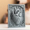 Trái tim – Bas Relief Art Đồng Bộ - Thumbnail 1