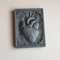Trái tim – Bas Relief Art Đồng Bộ - Thumbnail 4