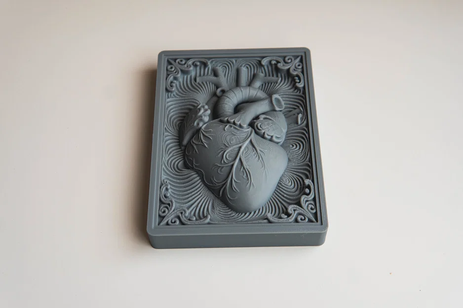 Trái tim – Bas Relief Art Đồng Bộ - Image 6