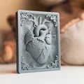 Trái tim – Bas Relief Art Đồng Bộ - Thumbnail 7