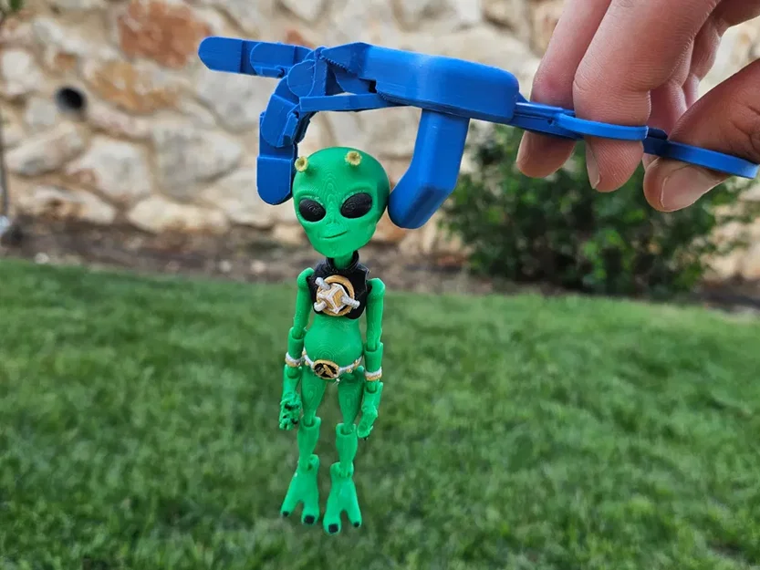 Bàn tay cơ khí giải trí (Mechanical Fidget Hand) độc đáo - Image 1