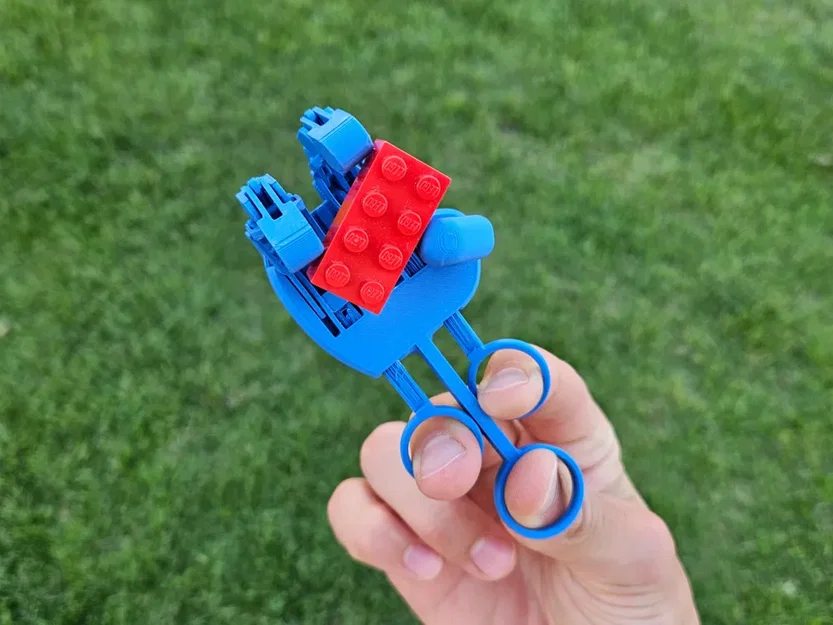 Bàn tay cơ khí giải trí (Mechanical Fidget Hand) độc đáo - Image 2