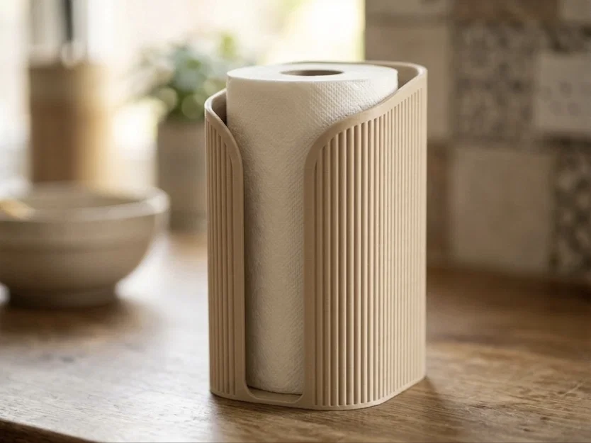 Giá đỡ cuộn giấy bếp (Küchenrollenhalter / Kitchen Roll Holder) - Image 1